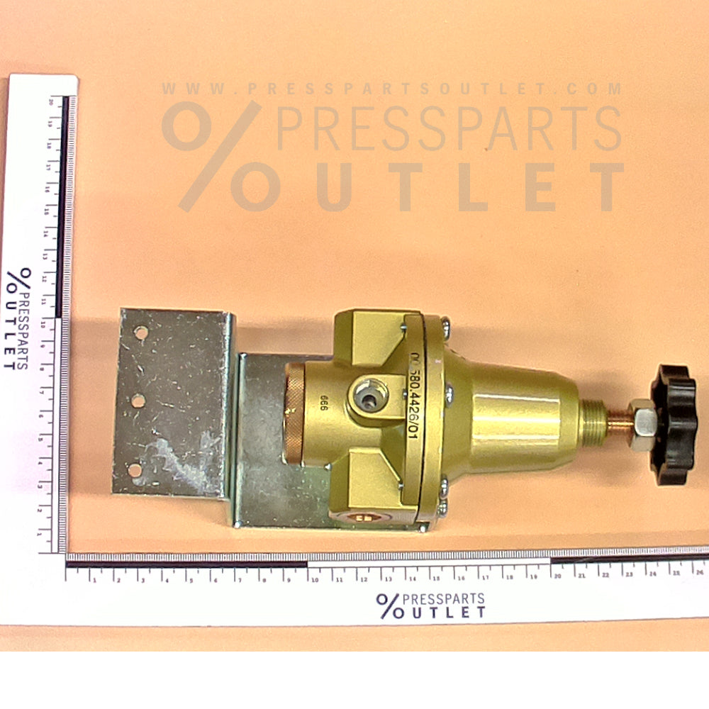 Pressure regulator DRF.31G Viton - 00.580.4426/01 - Druckregler DRF.31G Viton