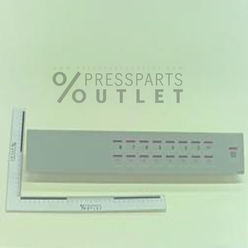 Touch-sensitive screen Feuchtw.St.  8F - F2.092.973 /03 - Flacheingabe Feuchtw.St.  8F