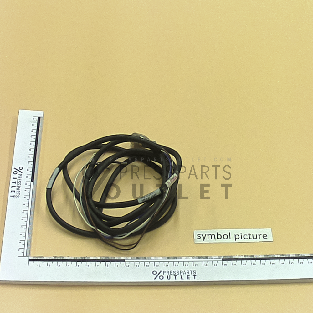 Connecting line 1M12X1  BS DW1 - M5.147.1052/ - Anschlussleitung 1M12X1  BS DW1