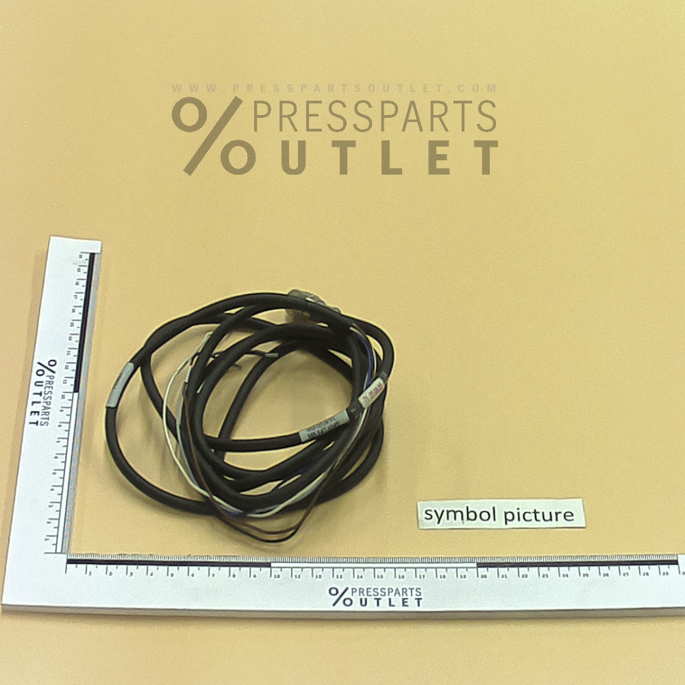 Connecting line 1M9X1  AS  DW1 - M5.147.1049/ - Anschlussleitung 1M9X1  AS  DW1