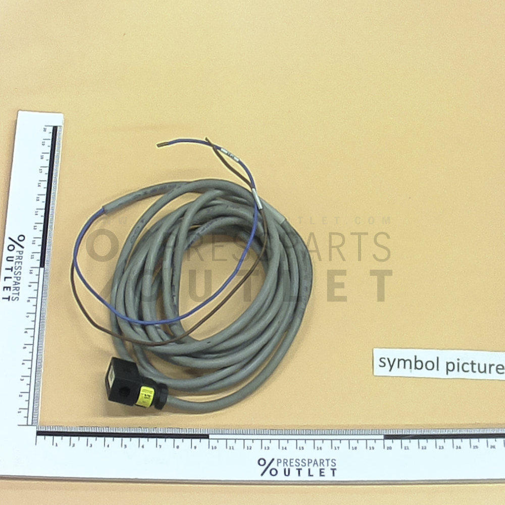 Connecting line 1Y15  BS DW1 - M5.147.1023/ - Anschlussleitung 1Y15  BS DW1 - A