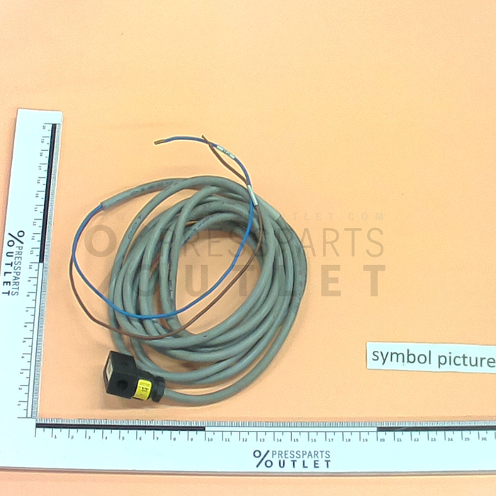 Connecting line 1Y15  BS DW1 - M5.147.1023/ - Anschlussleitung 1Y15  BS DW1 - A