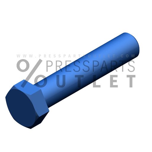 Hexagon-head screw M20x100 - 00.520.0348/ - Sechskantschraube M20x100