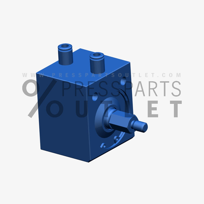 Short-stroke cylinder - 00.580.4163/02 - Kurzhubzylinder