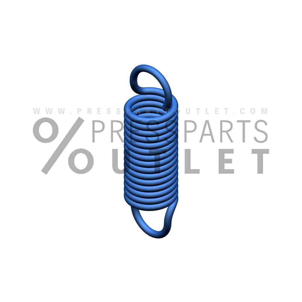 Tension spring RZ-051MI - 00.580.7526/ - Zugfeder RZ-051MI