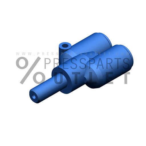Plug-type hose coupling KQ2U10-99 - 00.580.8333/ - Steckverbinder KQ2U10-99