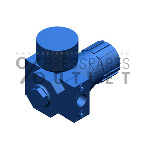 Pressure regulator LR-1/4-D-7-MINI - 00.580.9124/ - Druckregler LR-1/4-D-7-MINI