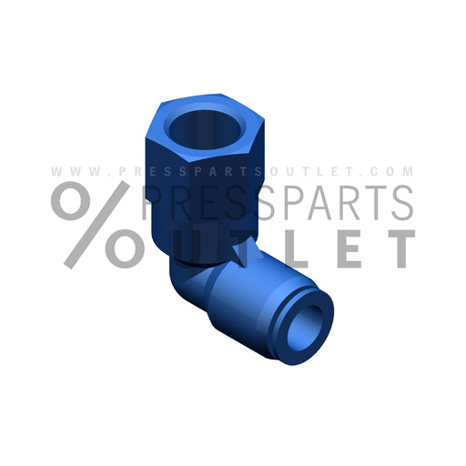 Swivel screw connection QSLF-1/4-8-B - 00.580.9910/ - Schwenkanschluss QSLF-1/4-8-B