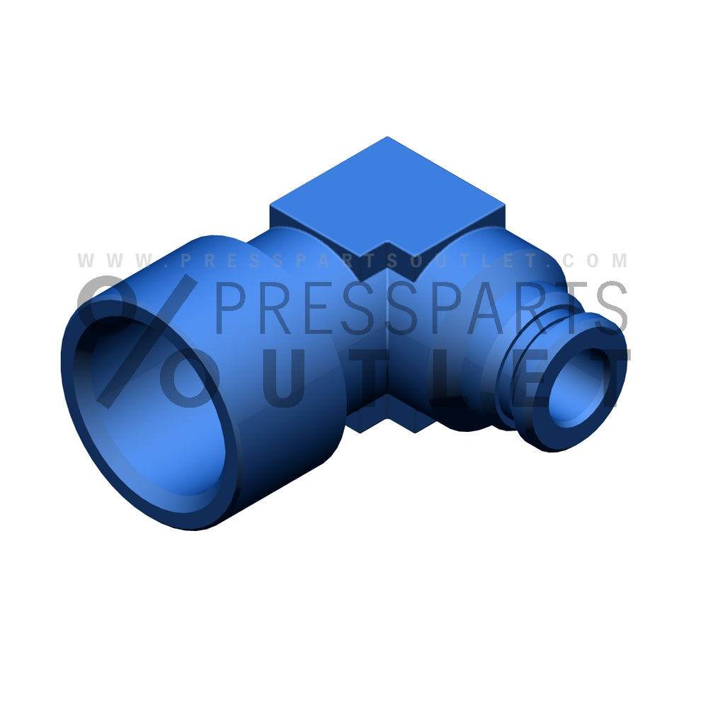 Plug-type connecting piece 949M-6-5/8UNF - 00.581.0393/ - Steckverschraubung 949M-6-5/8UNF