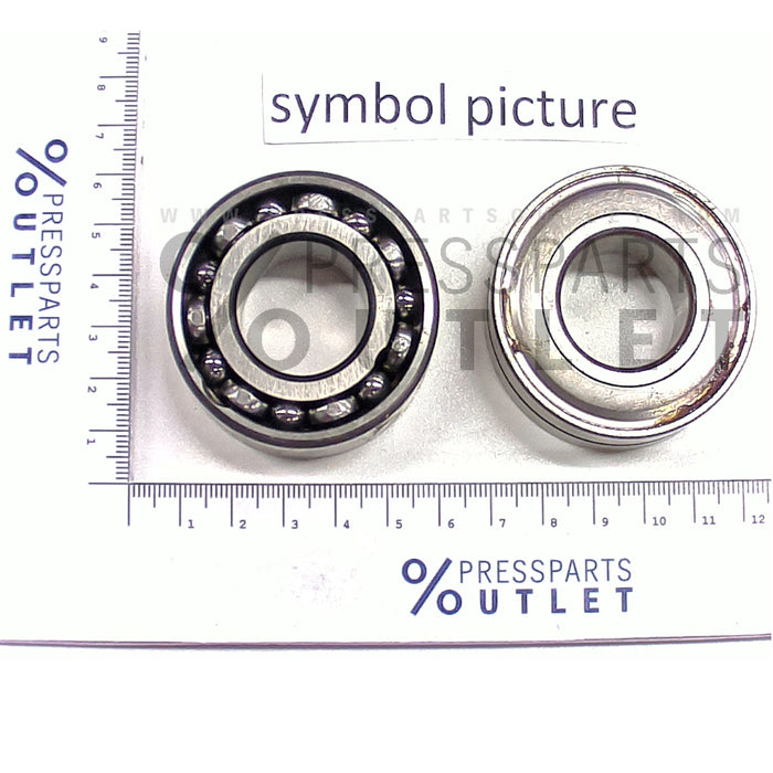 Angular contact ball bearing 3208 - 00.520.0858/ - Schraegkugellager 3208