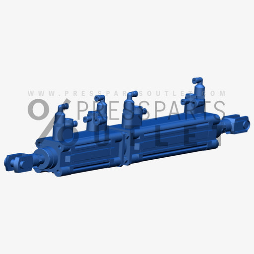 Pneumatic cylinder D40 H50/125 - 4D.334.015 / - Pneumatikzylinder D40 H50/125