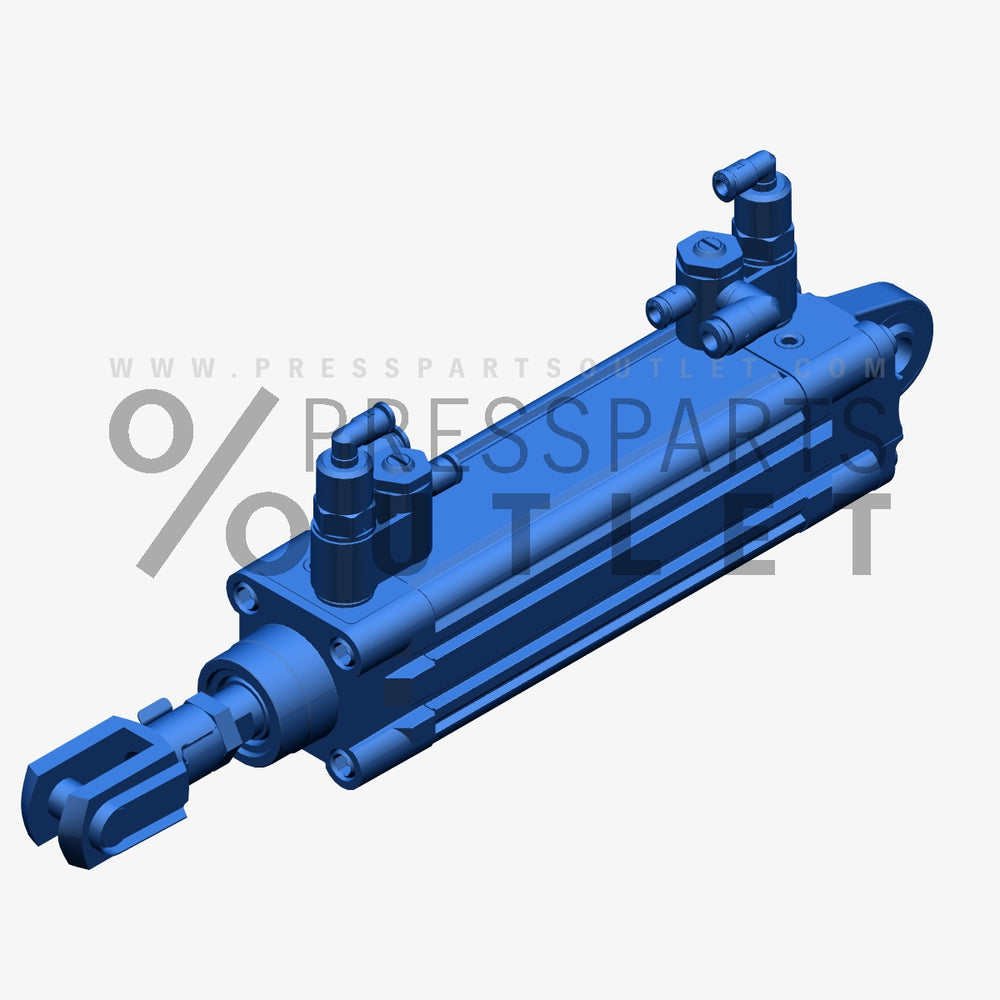 Pneumatic cylinder D40 H100 - 4D.334.017 / - Pneumatikzylinder D40 H100