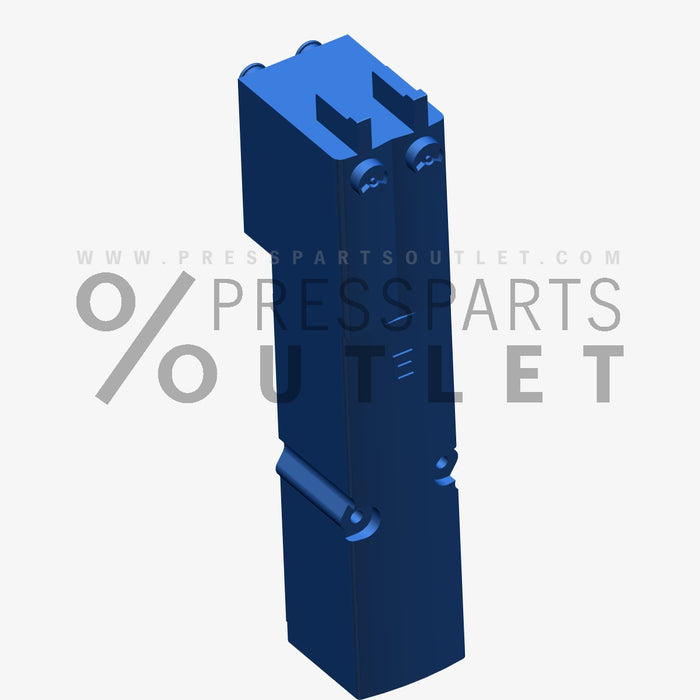 5/3-way valve monostabil entlueftet - 4D.335.007 / - 5/3-Wegeventil monostabil entlueftet