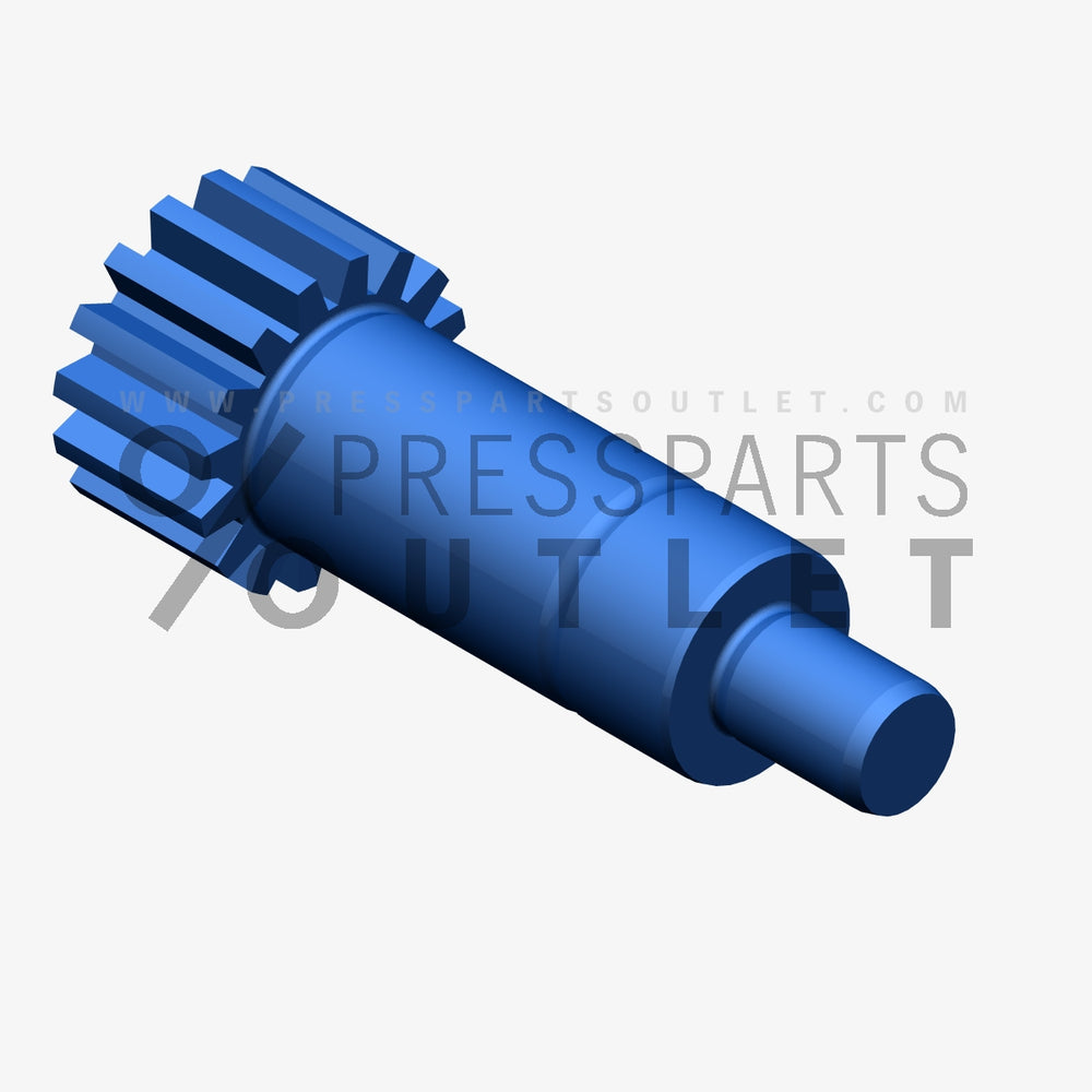 Pinion shaft - 4D.778.452 /02 - Ritzelwelle