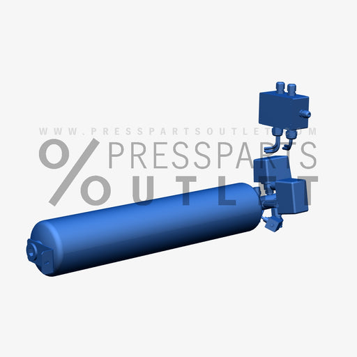 Pressure tank mit Anbauten - A1.102.1502/03 - DruckbehÃƒÆ’Ã‚Â¤lter mit Anbauten