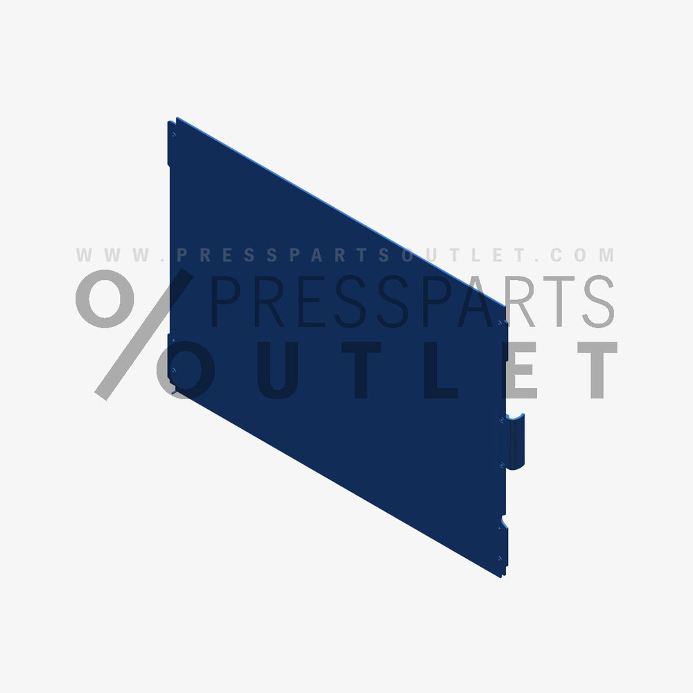 Cutting plate (3.3) 4mm o. FV kpl. - DM.591.010F/02 - Stanzplatte (3.3) 4mm o. FV kpl.