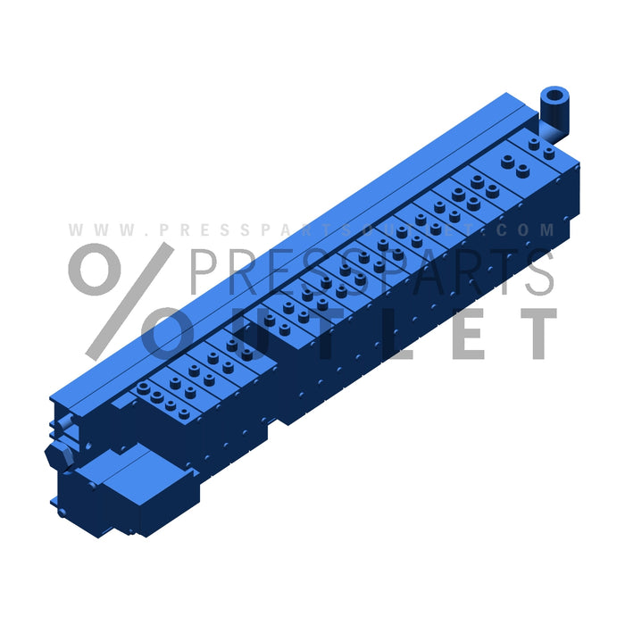 Support bar cpl Midivent.Leiste - F4.335.157 /05 - Leiste kpl Midivent.Leiste