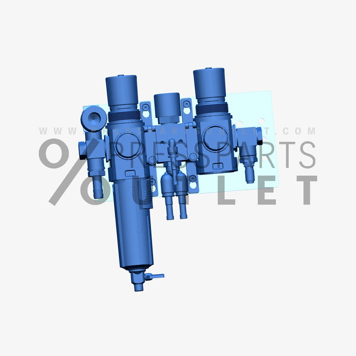 Maintenance unit 3-fach, mit FFTP - FH.1209490/00 - Wartungseinheit 3-fach, mit FFTP