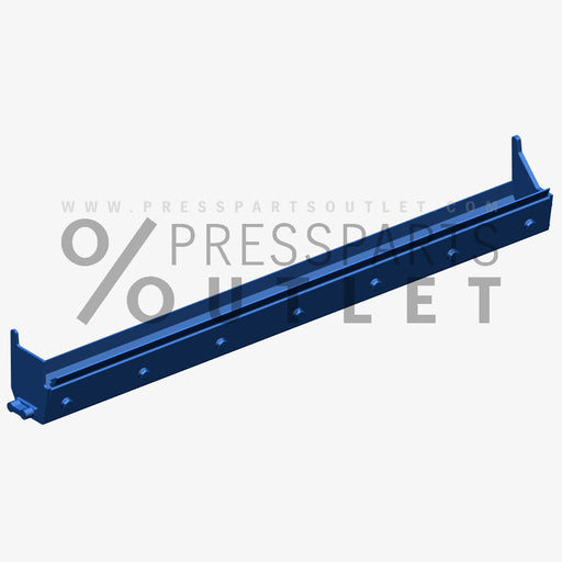 Blade trough cpl UV mit Haltenut - G2.010.444F/03 - Rakelwanne kpl UV mit Haltenut