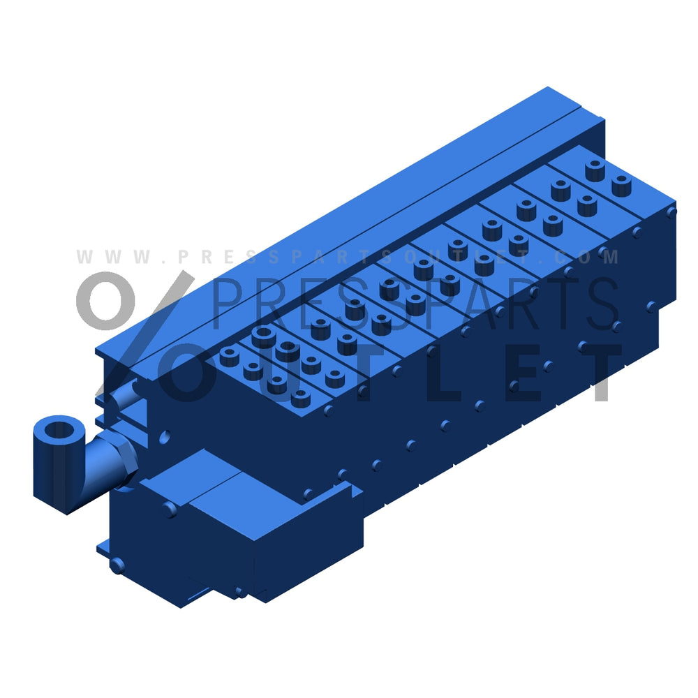 Support bar cpl Midiventilblock - H2.335.138 /05 - Leiste kpl Midiventilblock