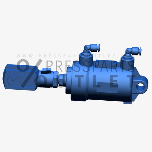 Pneumatic cylinder D40 H25 - L2.334.002 /01 - Pneumatikzylinder D40 H25