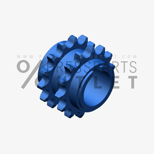 Sprocket wheel - L2.521.002 /02 - Kettenrad