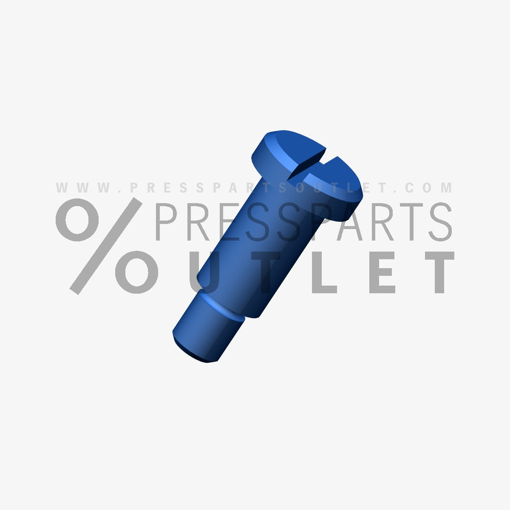 Pan head screw M4x10x5 - MN.0000054/00 - Flachkopfschraube M4x10x5