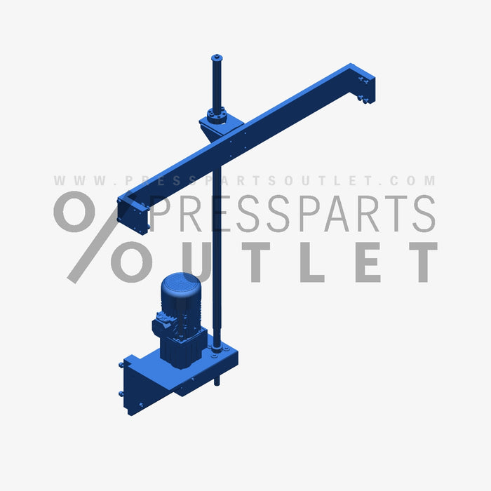 Adjustment Oberwagen S&P - MN.24U0080/00 - Verstellung Oberwagen S&P