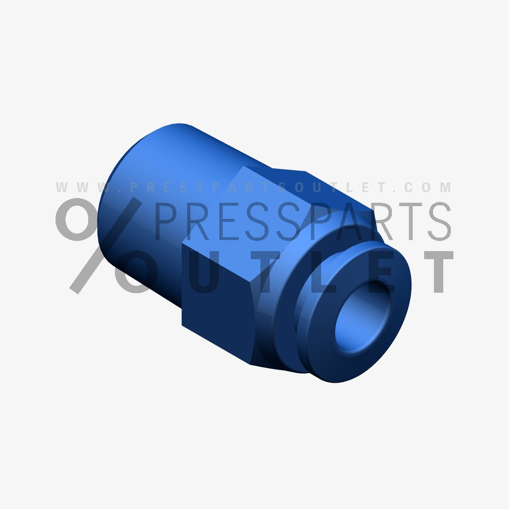 Plug-type connecting piece QS-1/4-6 - ZD.2241-310-29-00 - Steckverschraubung QS-1/4-6