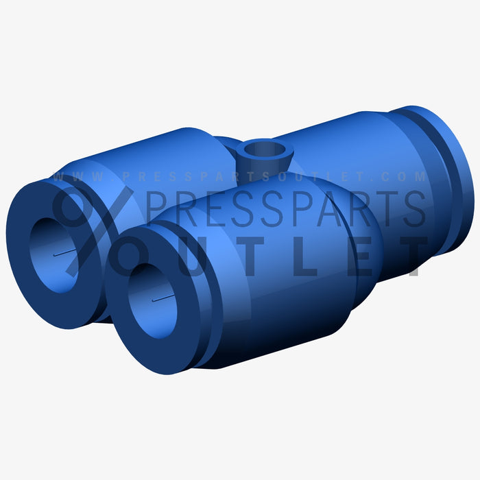 Plug-type connecting piece QSY-6 - ZD.2241-310-68-00 - Steckverschraubung QSY-6