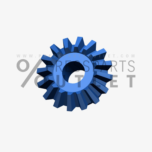 Bevel gear m=2,5,z=16,I=1:1,Gr.2 - ZM.001471 - Kegelrad m=2,5,z=16,I=1:1,Gr.2