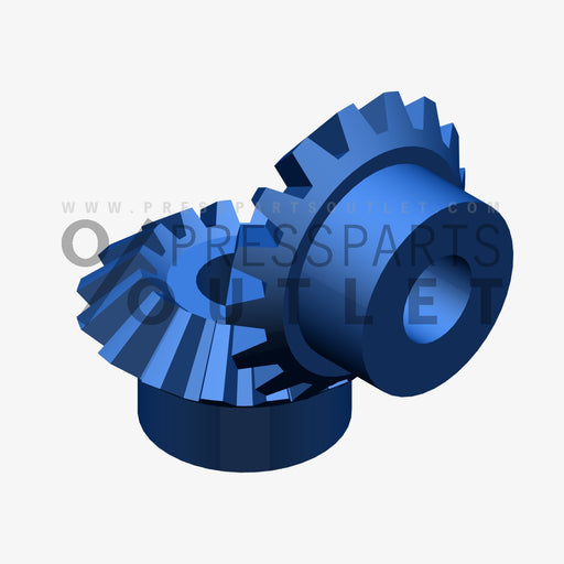 Bevel gear m=2, z=16, l=1:1, Gr. - ZM.001750 - Kegelrad m=2, z=16, l=1:1, Gr.