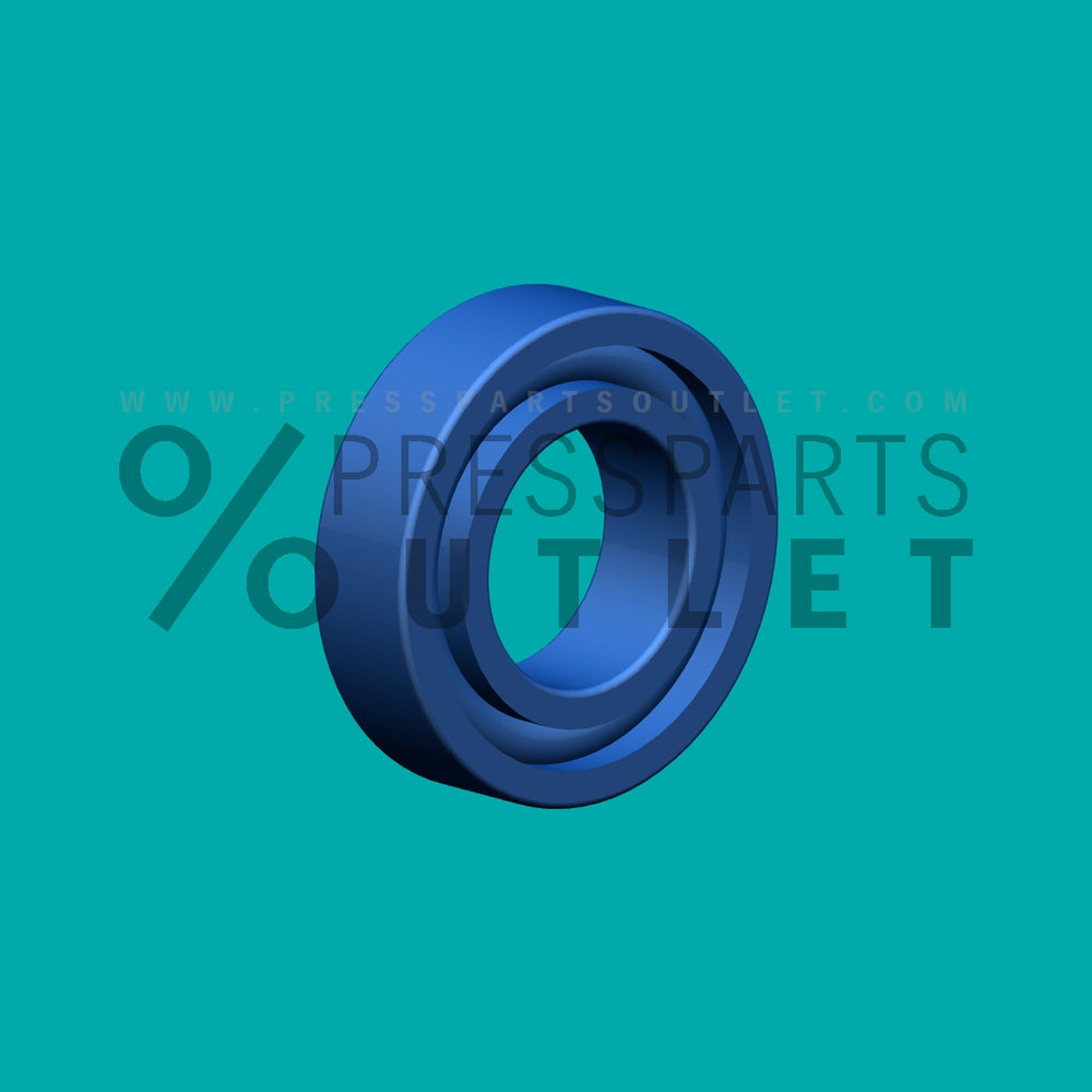 Grooved ball bearing 61800 - ZM.007557 - Rillenkugellager 61800