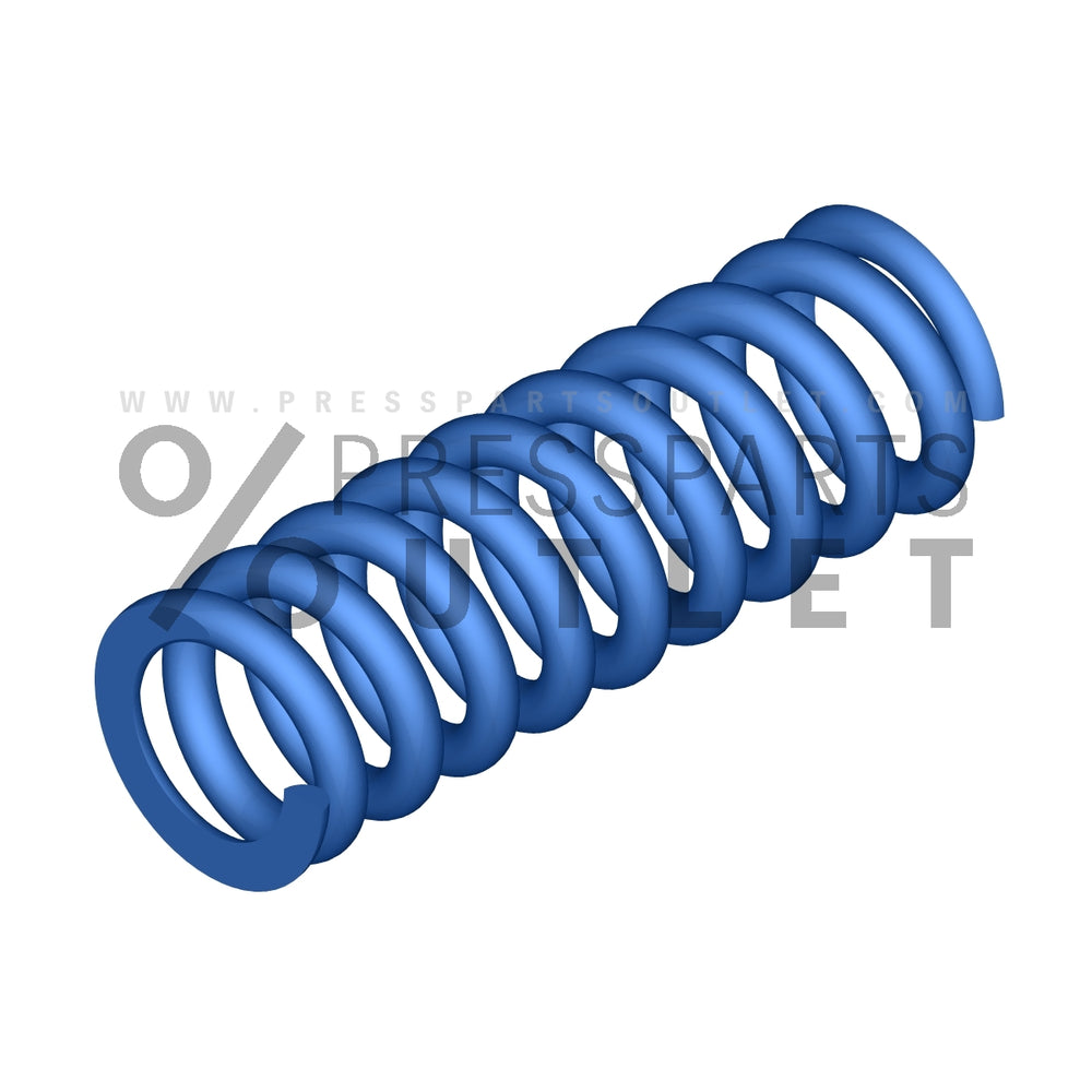 Compression spring 2 X12X 57 - ZN.000362306 - Druckfeder 2 X12X 57